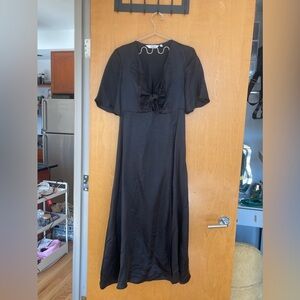 & Other Stories Silk Maxi Dress